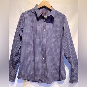 UNTICKit button down slim fit dress shirt.